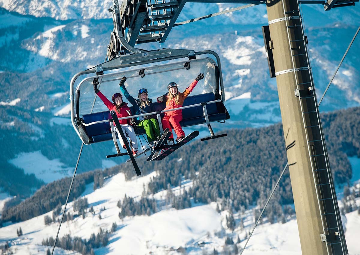 Skifreizeit in Ski amade © Salzburger Land Tourismus